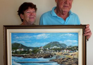 Pieterpiet Charlie groet Gansbaai